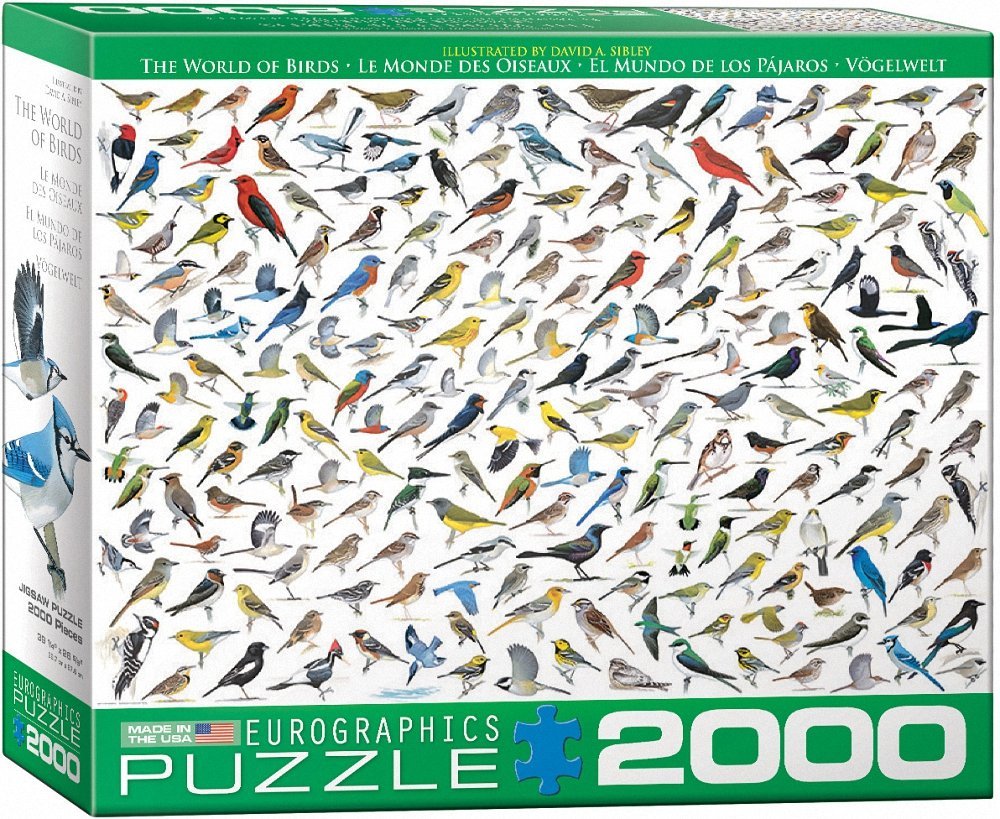 Sibley Birds Jigsaw Puzzle - 2000 pieces